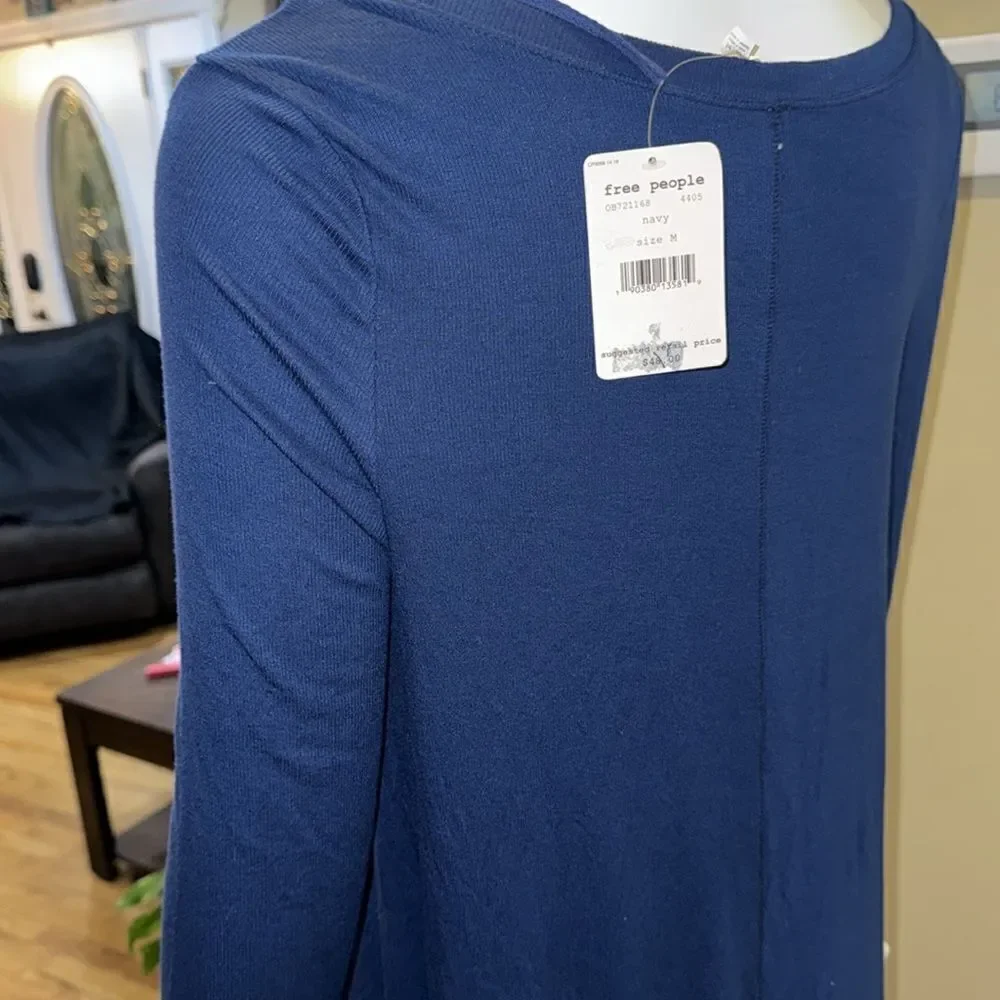 FREE PEOPLE ribbed long sleeve
